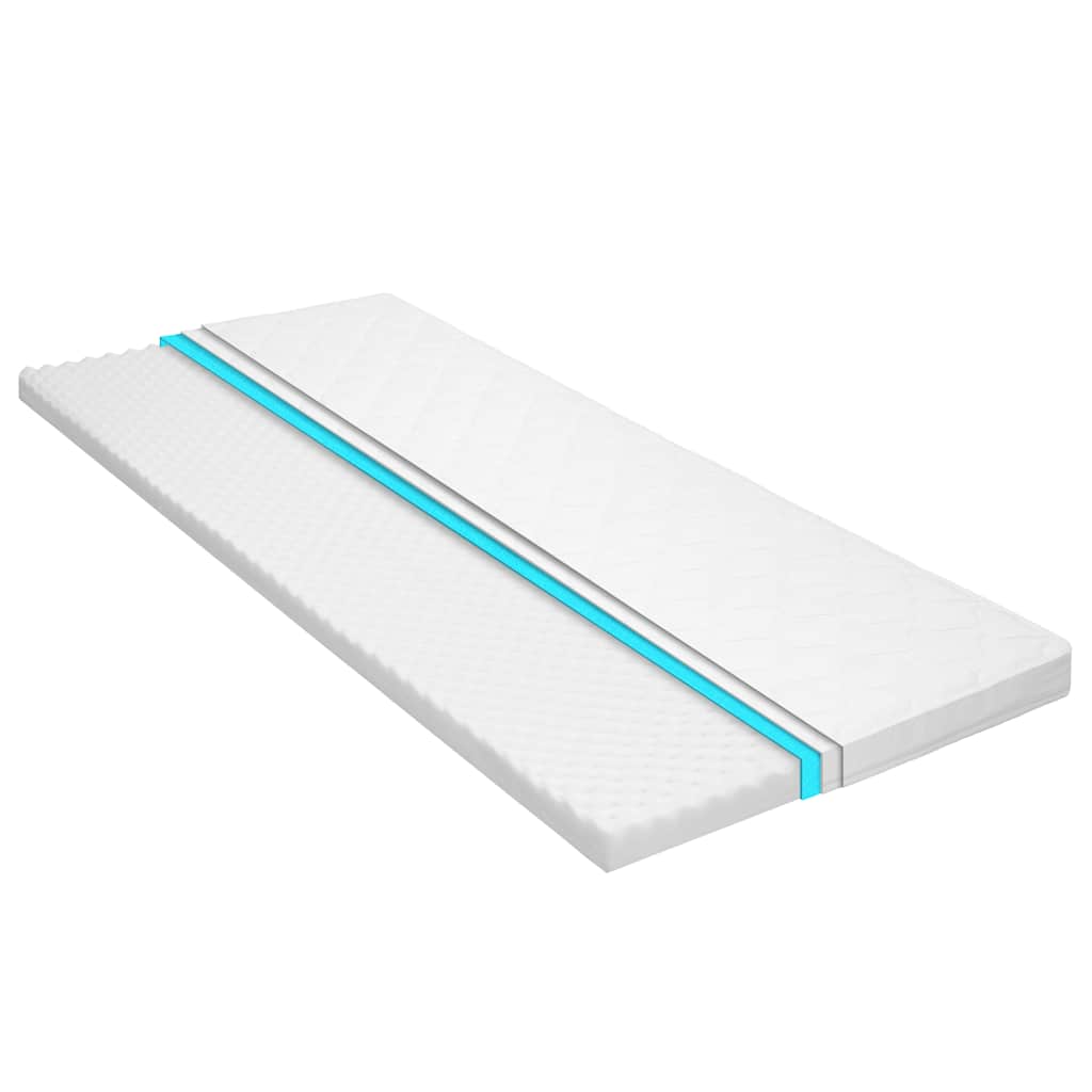 topmadras 80 x 200 cm koldskum æggebakke 6 cm