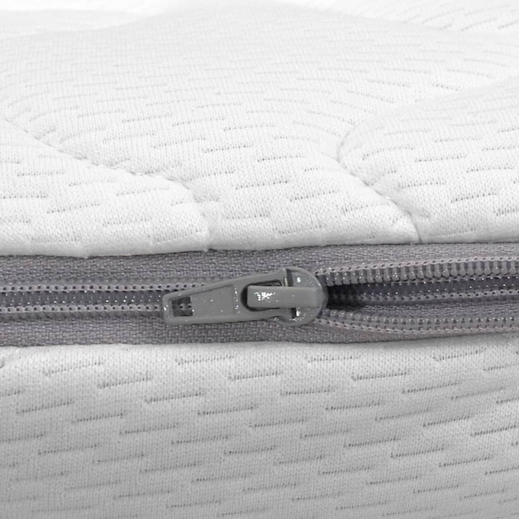 topmadras 120 x 200 cm viscoelastisk memoryskum 6 cm