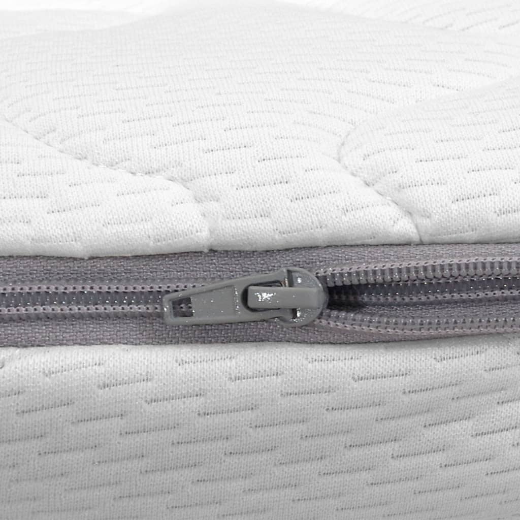 topmadras 140 x 200 cm viscoelastisk memoryskum 6 cm
