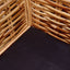 3-personers havesofa naturligt rattan