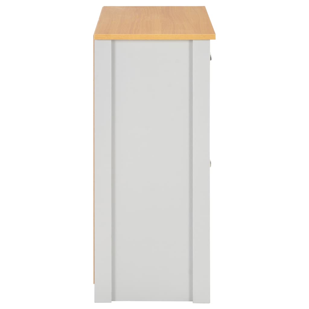 skænk 79x35x81 cm grå