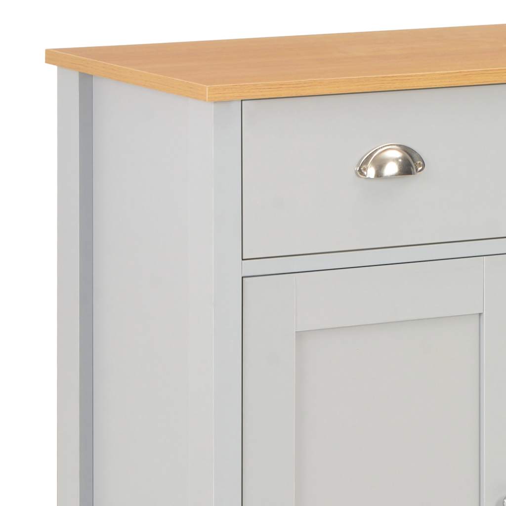skænk 79x35x81 cm grå
