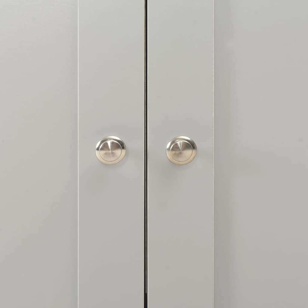 skænk 79x35x81 cm grå