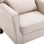 lænestol stof beige