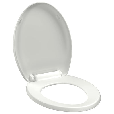 toiletsæde med soft-close og quick release-design hvid