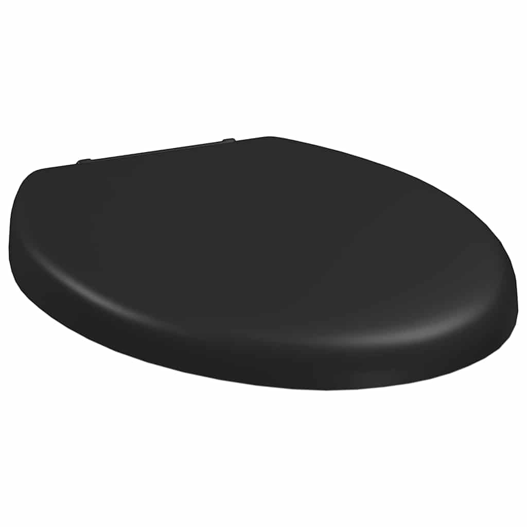 toiletsæde med soft-close og quick release-design sort