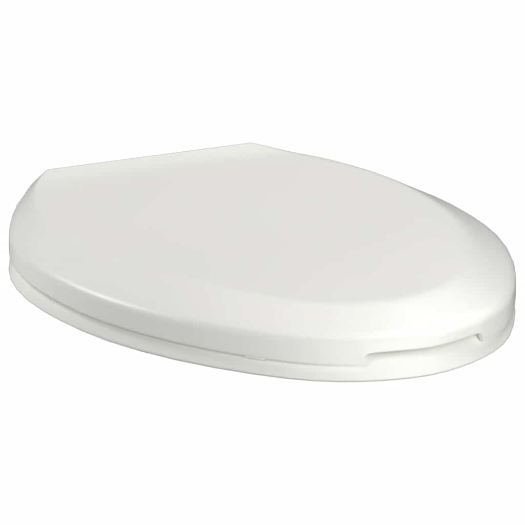 toiletsæde med soft-close og quick release-design hvid