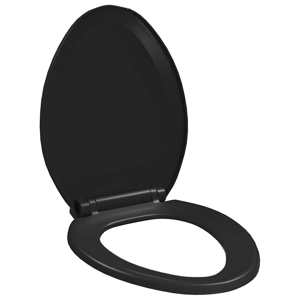 toiletsæde med soft-close og quick release-design sort