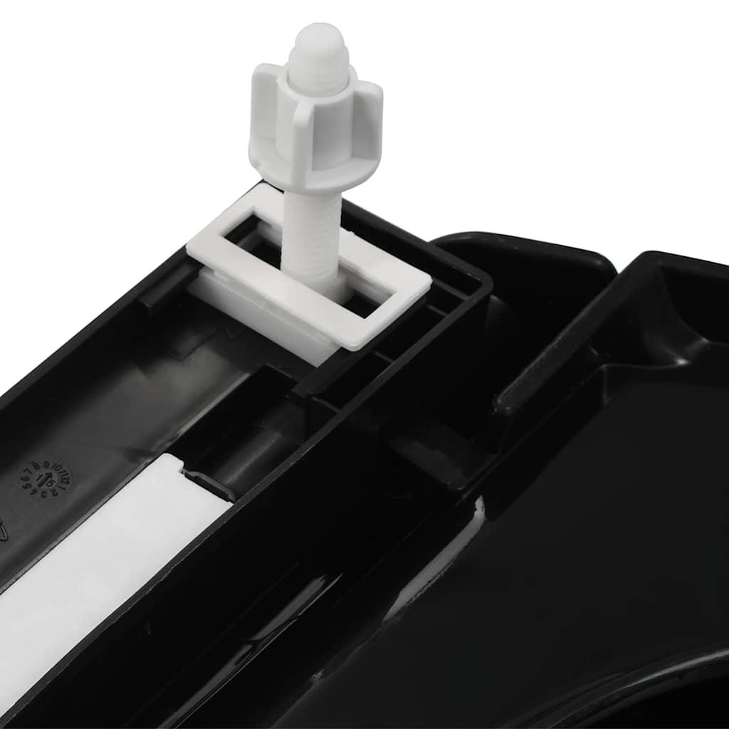 toiletsæde med soft-close og quick release-design sort