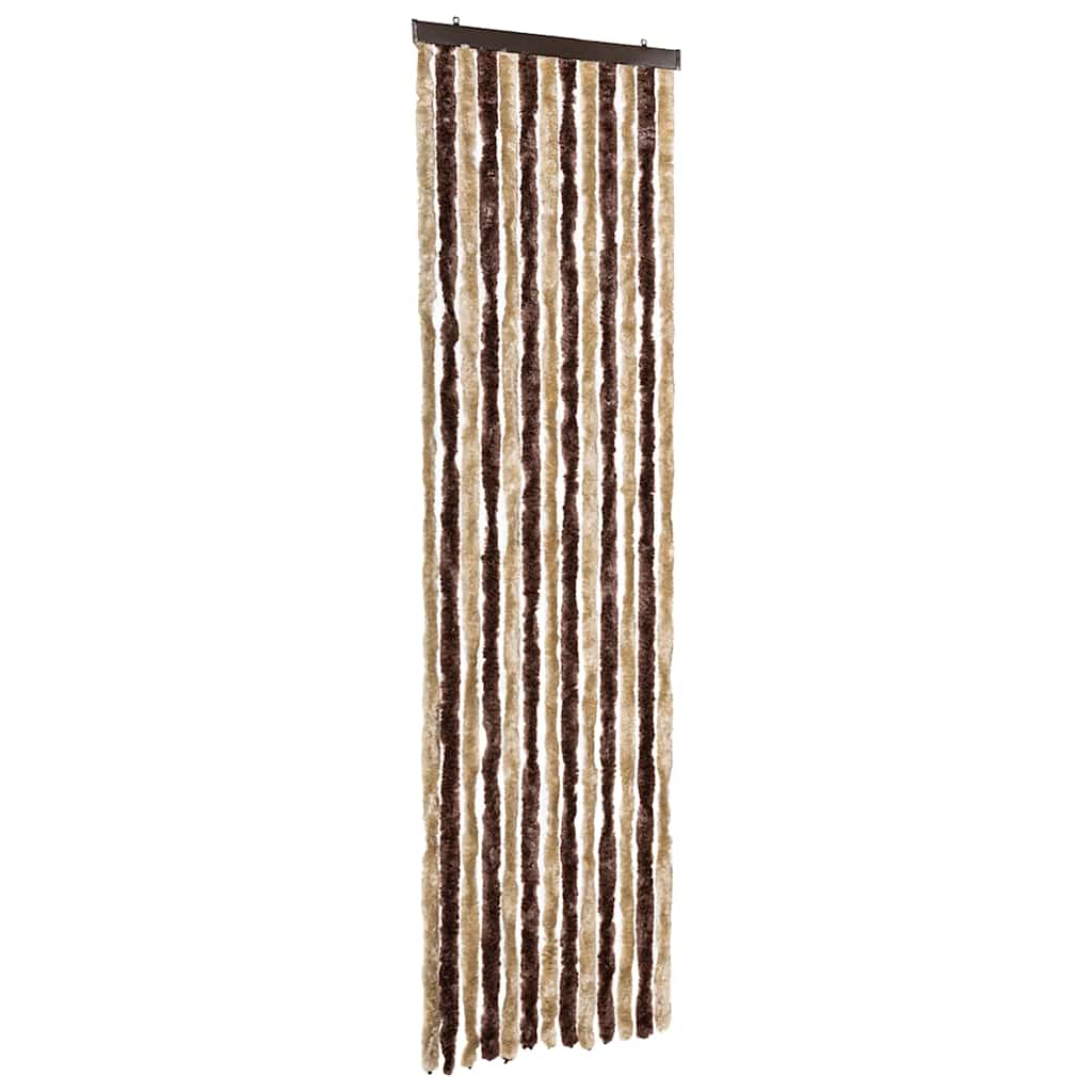 insektgardin 56 x 185 cm beige og lysebrun