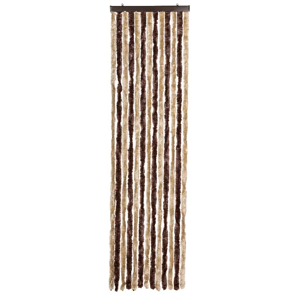 insektgardin 56 x 185 cm beige og lysebrun