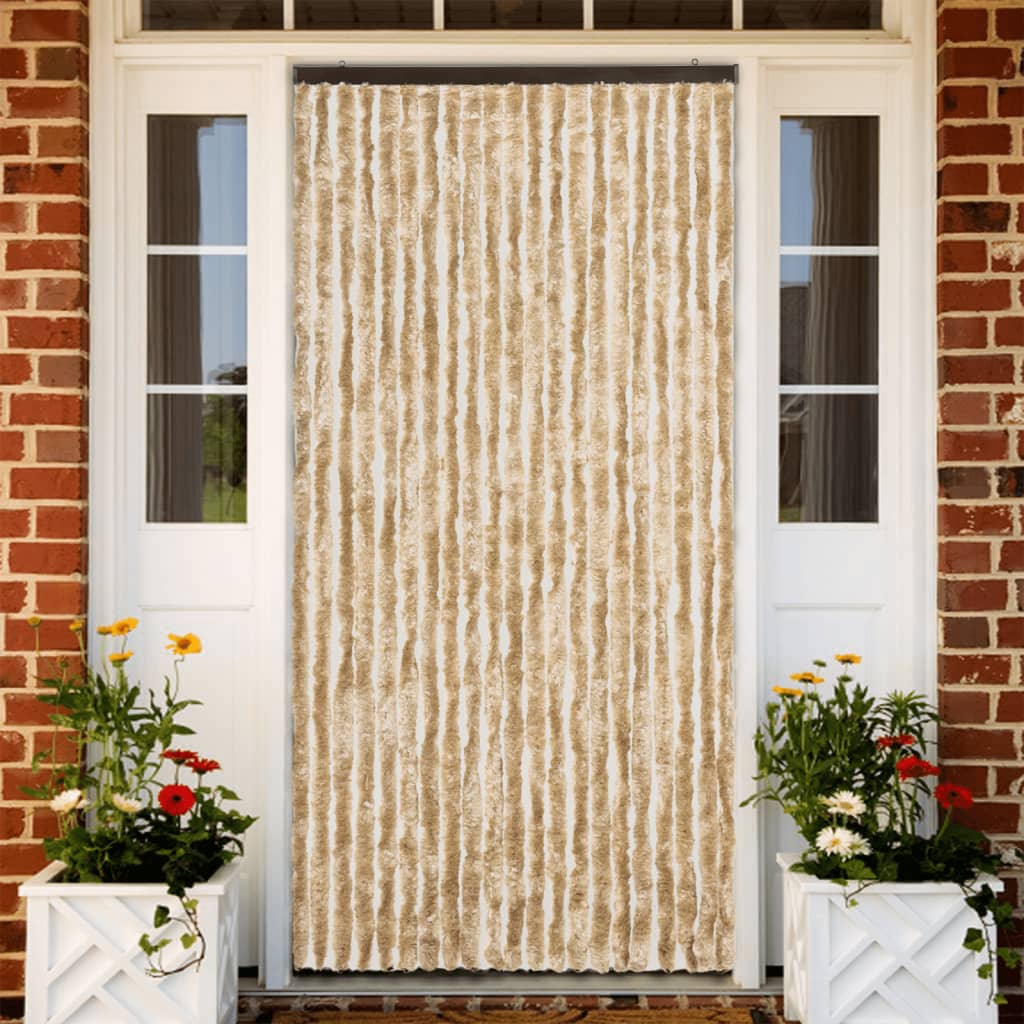 insektgardin 90 x 220 cm beige