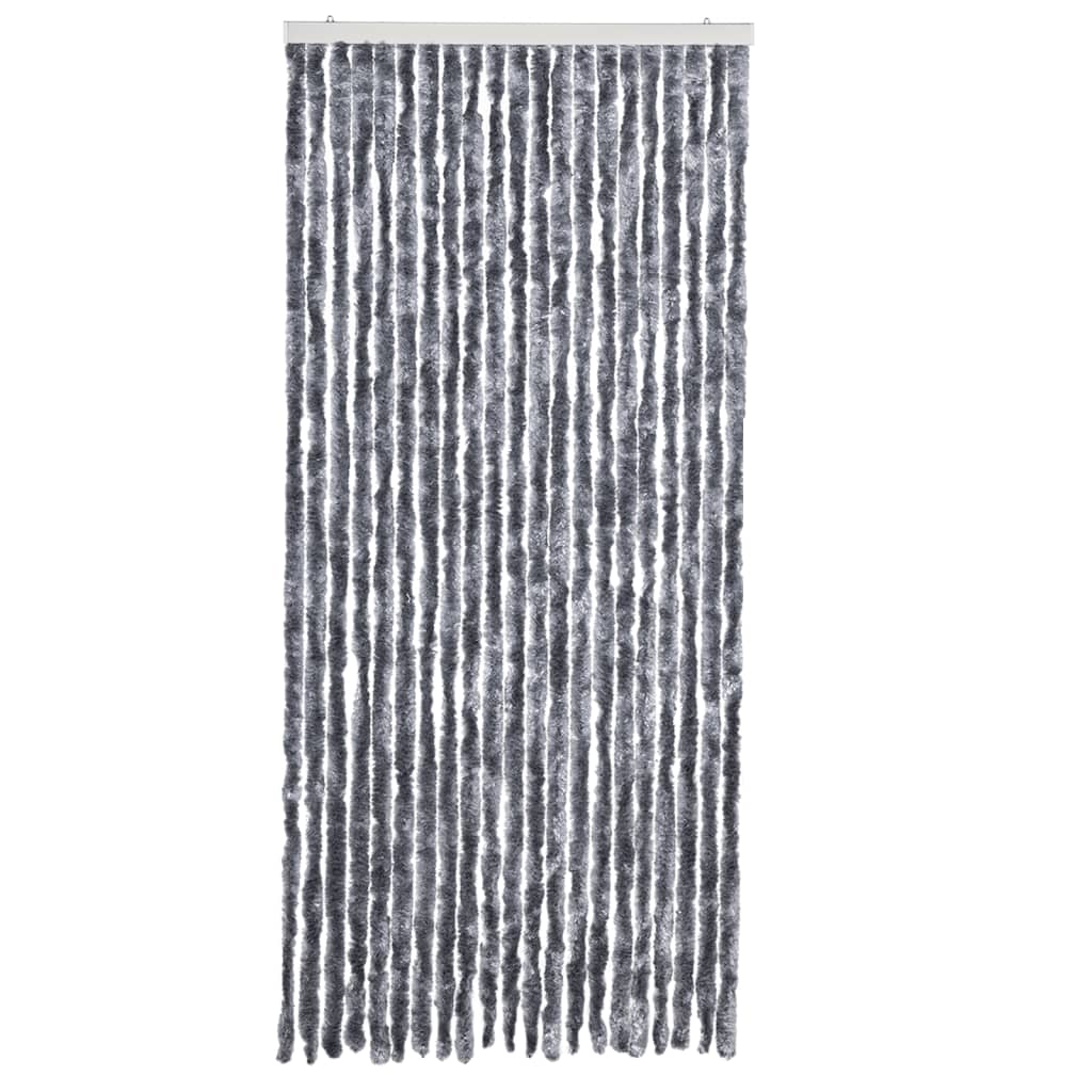 insektgardin 90 x 220 cm sølvfarvet