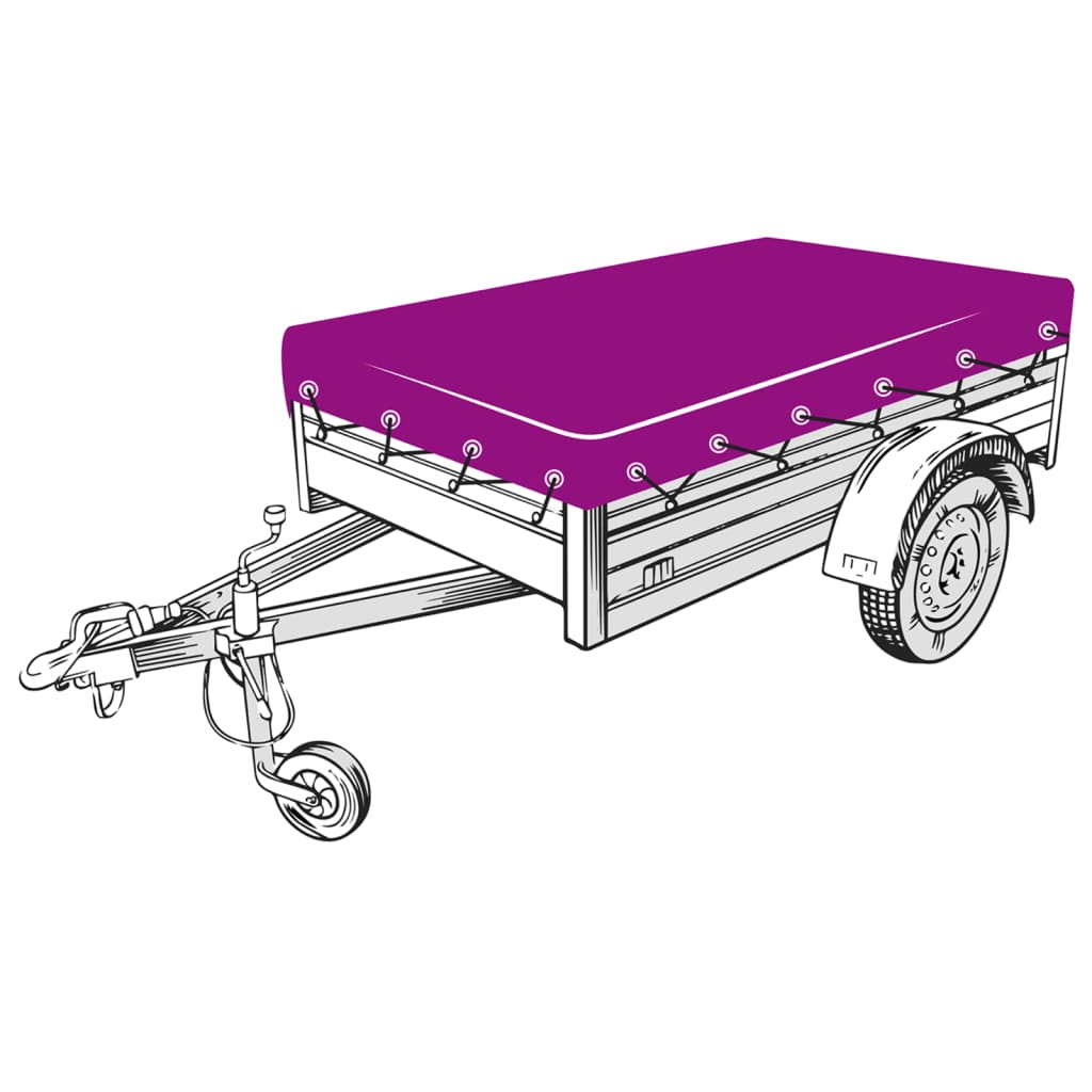 trailernet HDPE 1,5 x 2,2 m sort