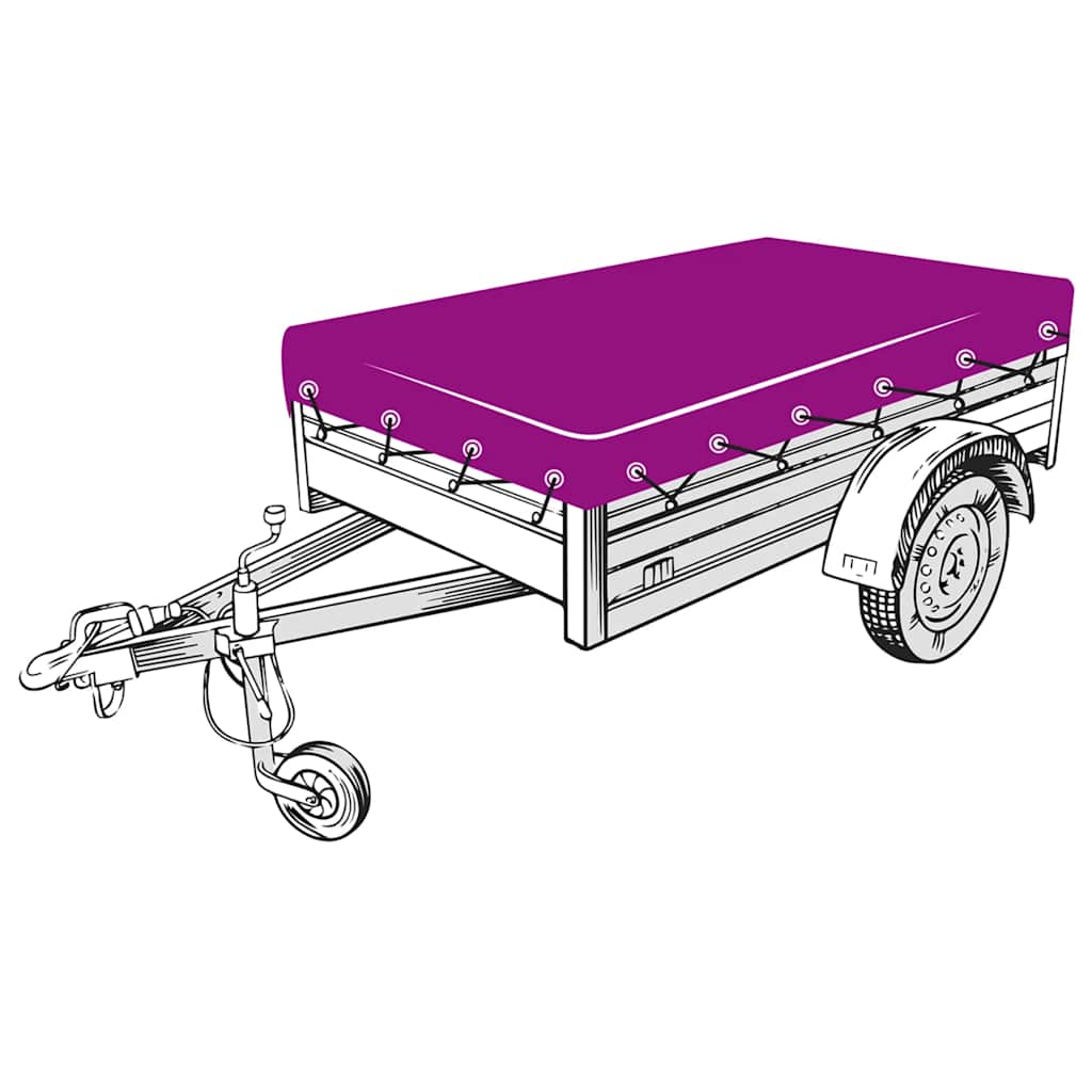 trailernet HDPE 2,5 x 3,5 m sort
