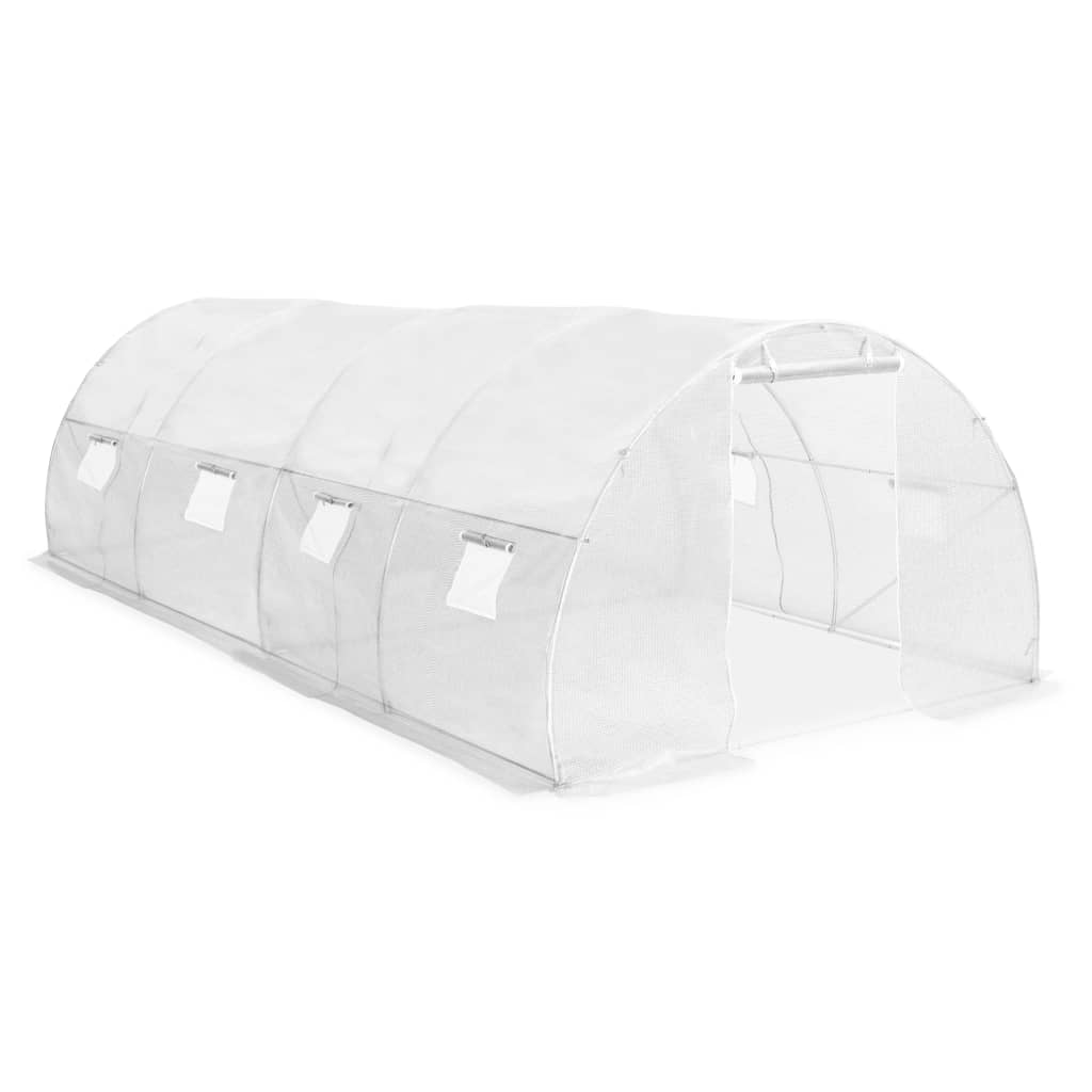 drivhus 18 m² 600x300x200 cm