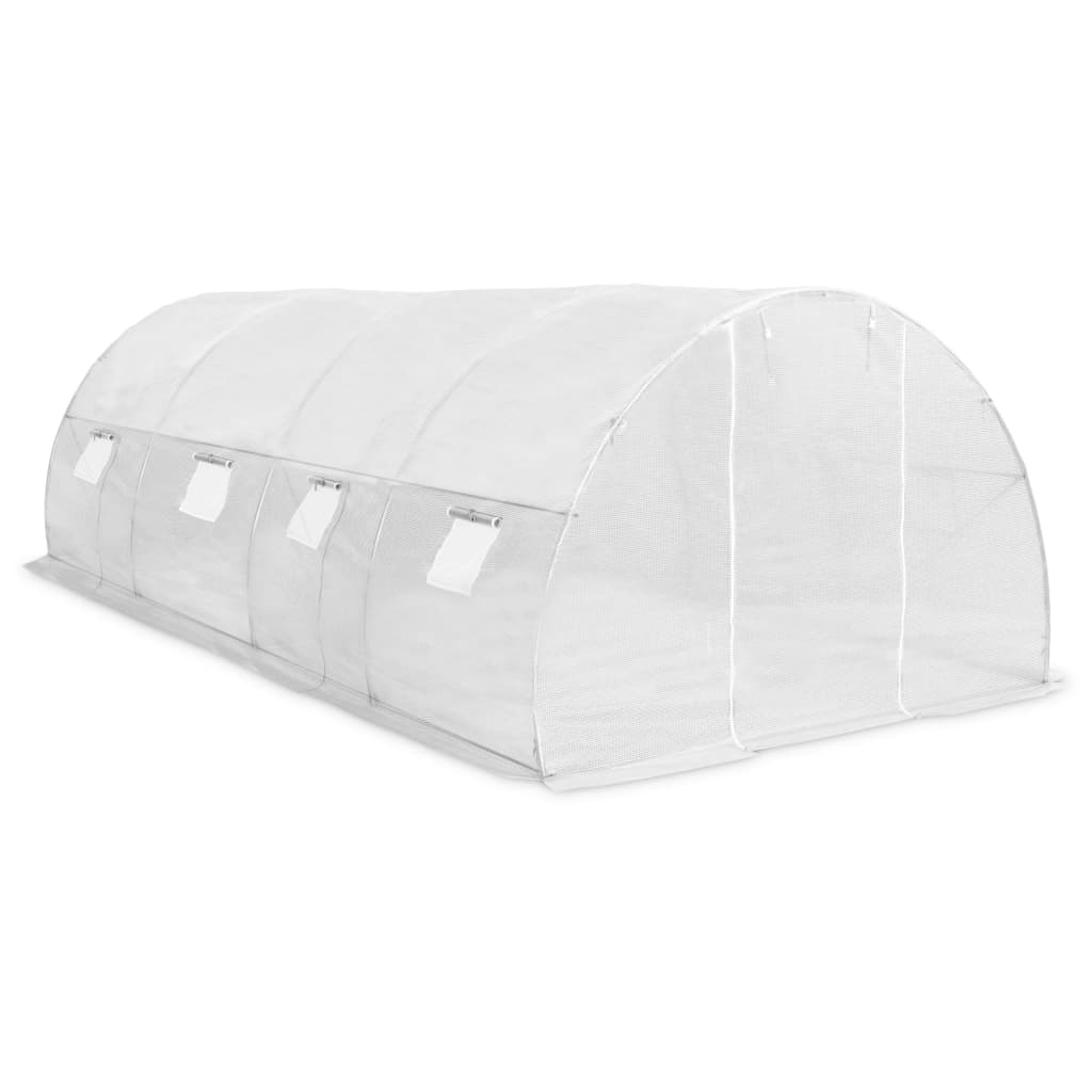 drivhus 18 m² 600x300x200 cm