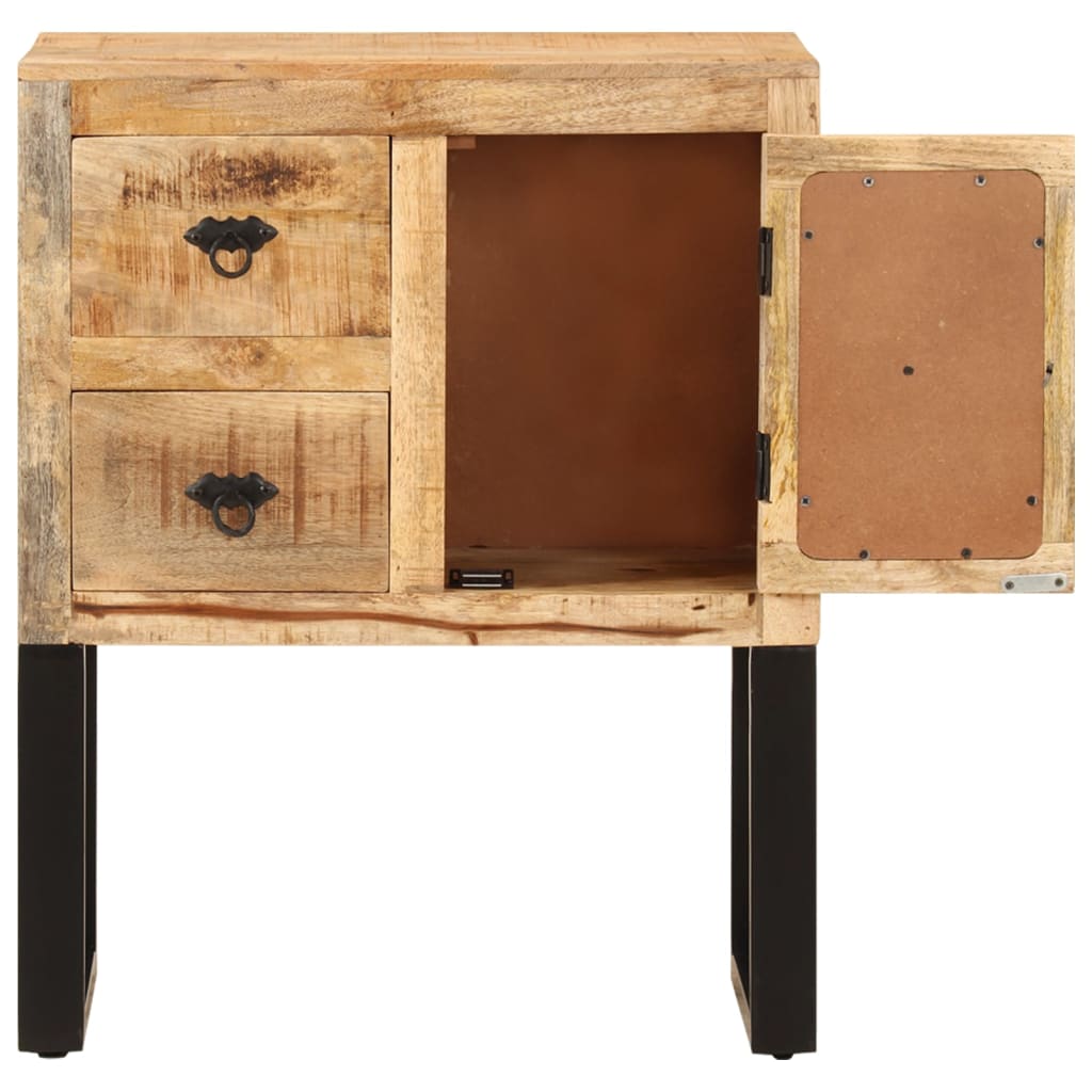 skænk 60x30x76 cm massivt mangotræ