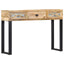 konsolbord massivt mangotræ 110 x 30 x 76 cm