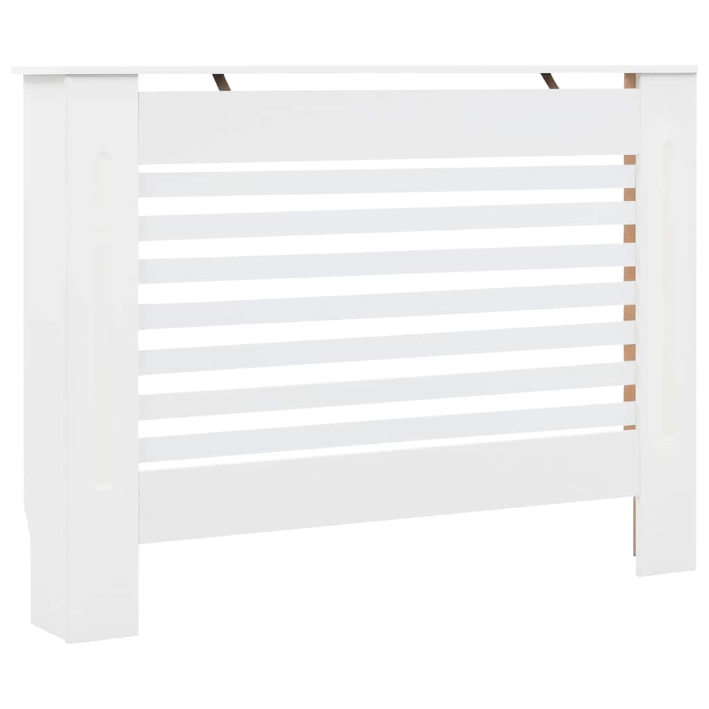 radiatorskjuler MDF 112 x 19 x 81,5 cm hvid
