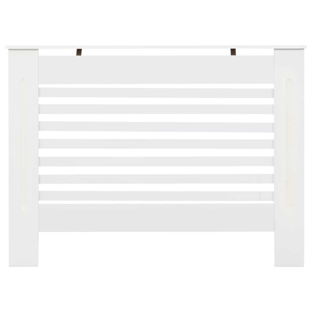 radiatorskjuler MDF 112 x 19 x 81,5 cm hvid