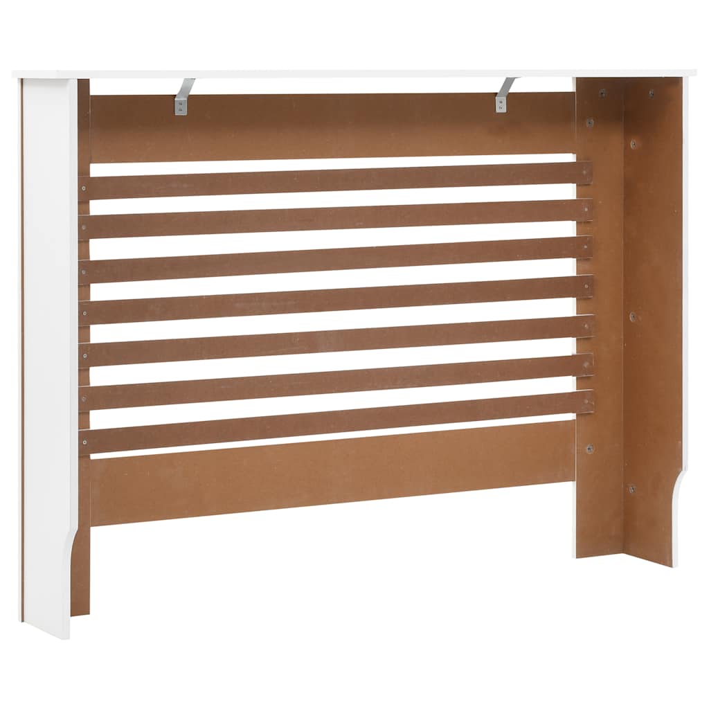 radiatorskjuler MDF 112 x 19 x 81,5 cm hvid