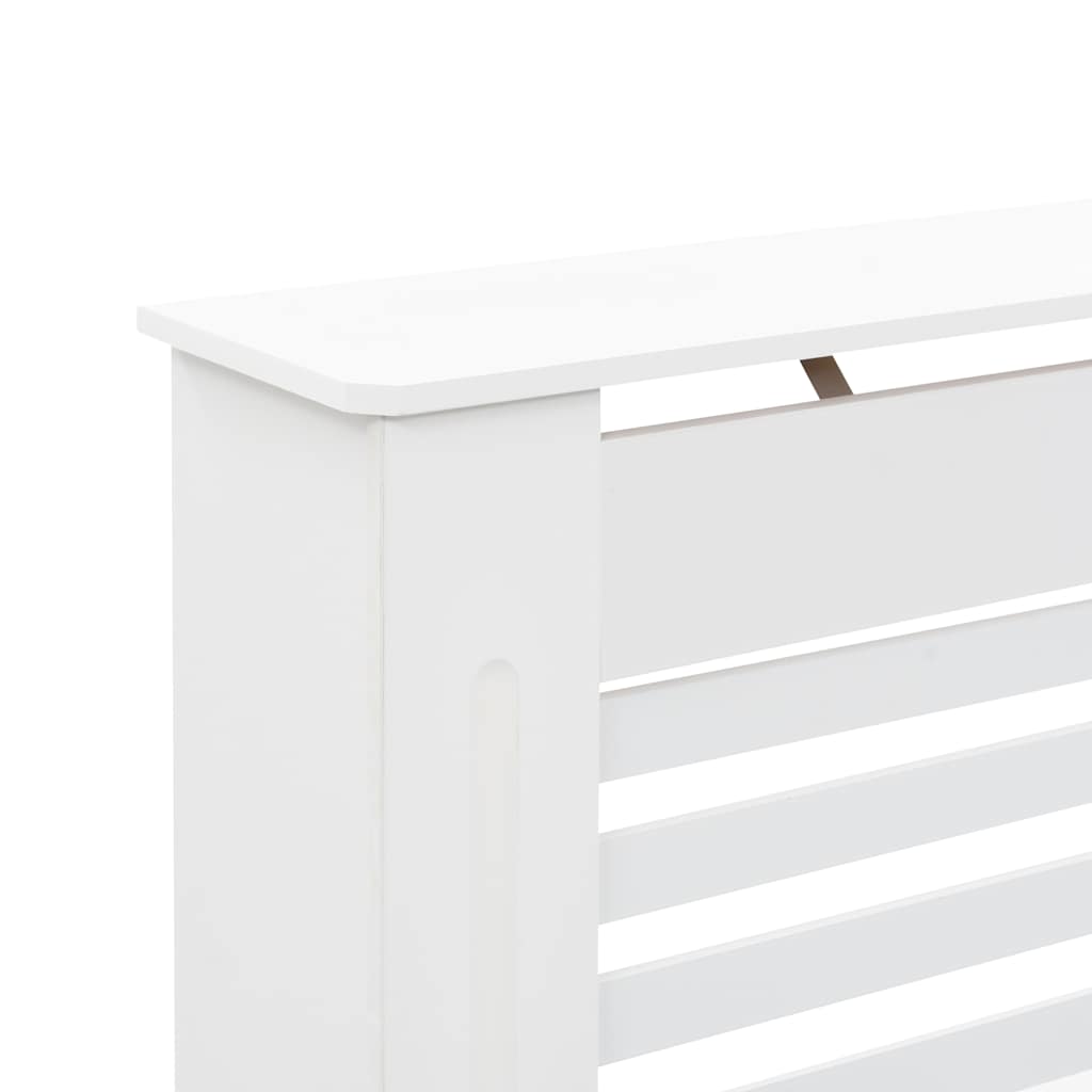 radiatorskjuler MDF 112 x 19 x 81,5 cm hvid