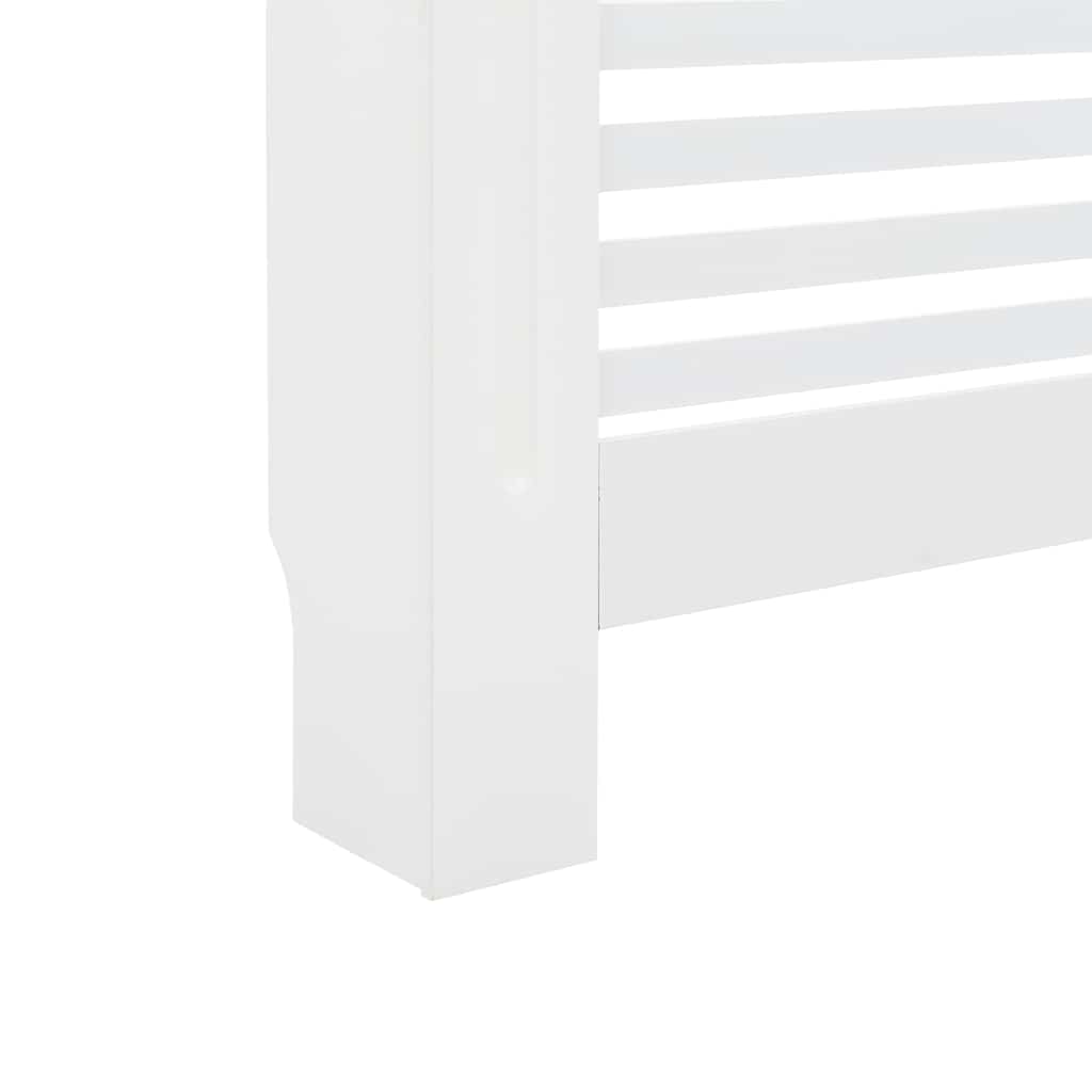 radiatorskjuler MDF 112 x 19 x 81,5 cm hvid