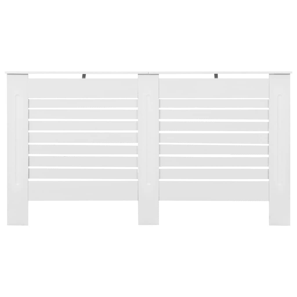 radiatorskjuler MDF 152x19x81,5 cm hvid