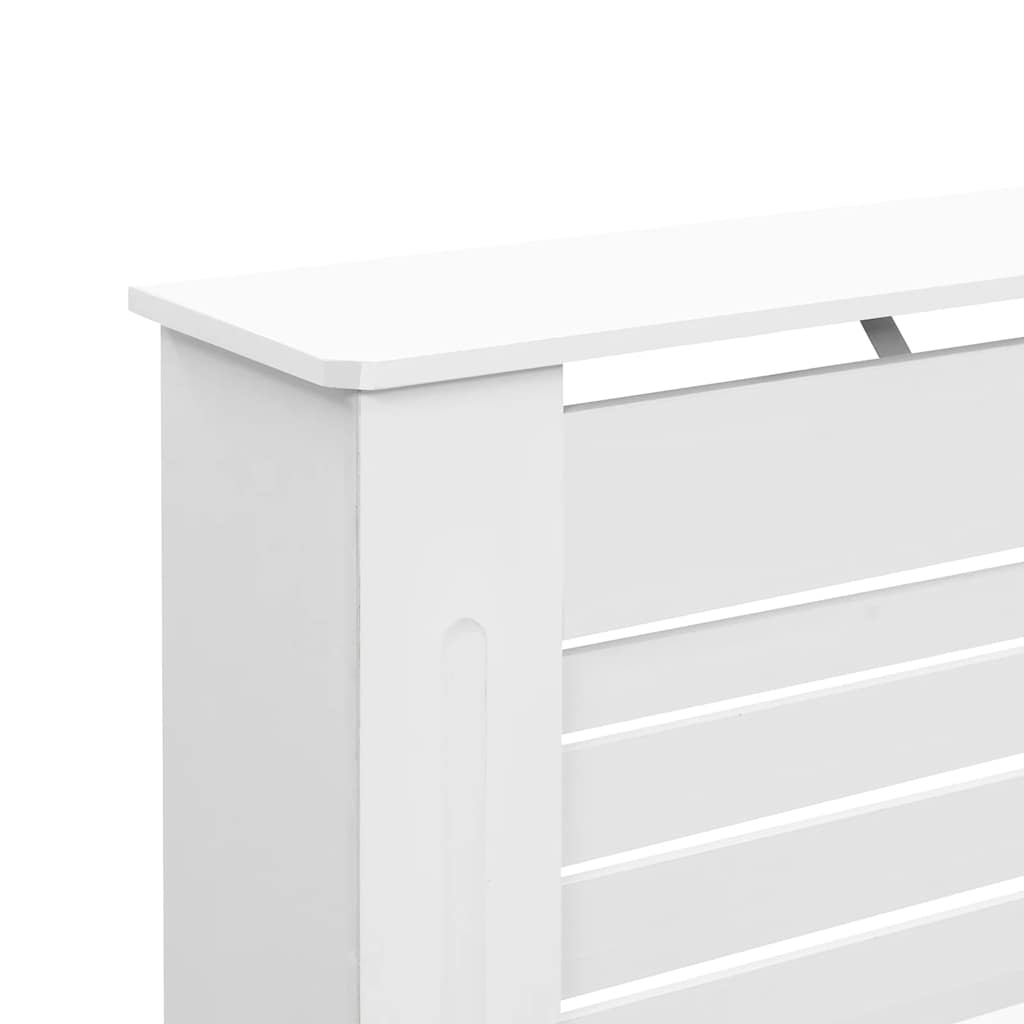 radiatorskjuler MDF 152x19x81,5 cm hvid