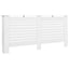 radiatorskjuler MDF 172x19x81,5 cm hvid