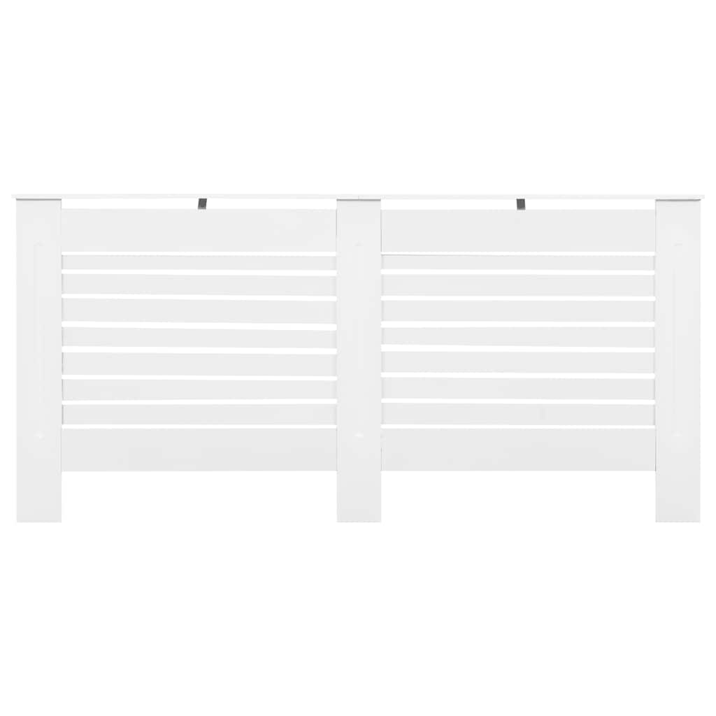 radiatorskjuler MDF 172x19x81,5 cm hvid