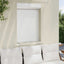Rullegardin Hvid 70 x 100 cm Aluminium og Polyurethan