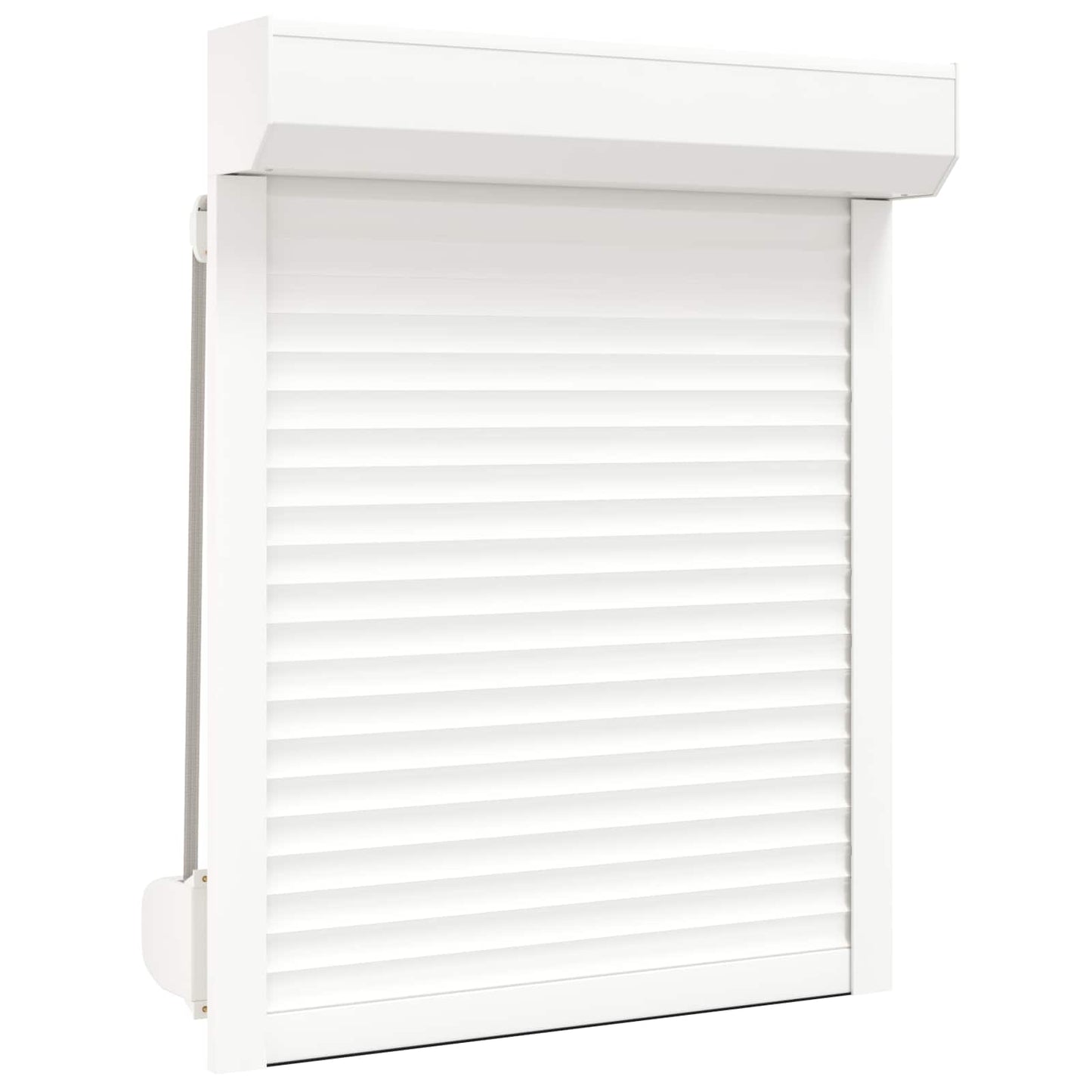 Rullegardin Hvid 70 x 100 cm Aluminium og Polyurethan
