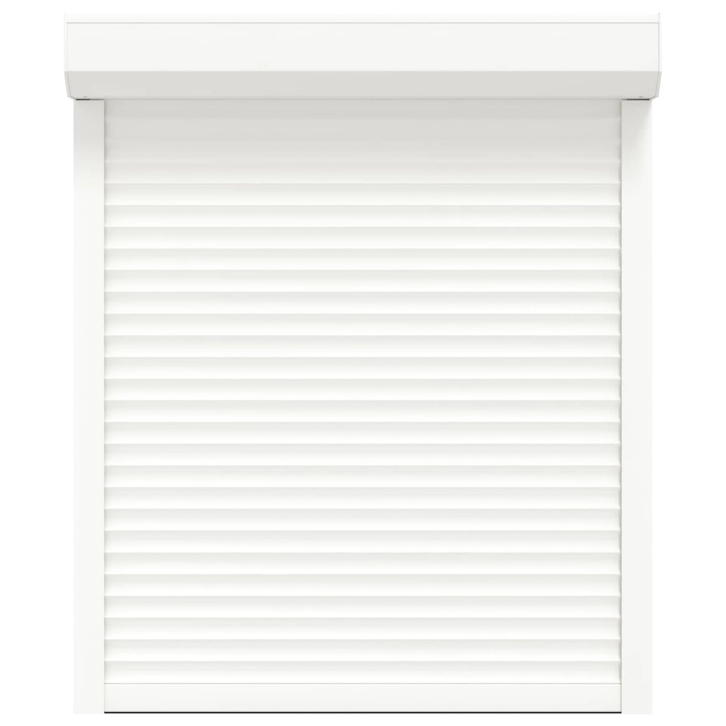 Rullegardin Hvid 100 x 130 cm Aluminium og Polyurethan