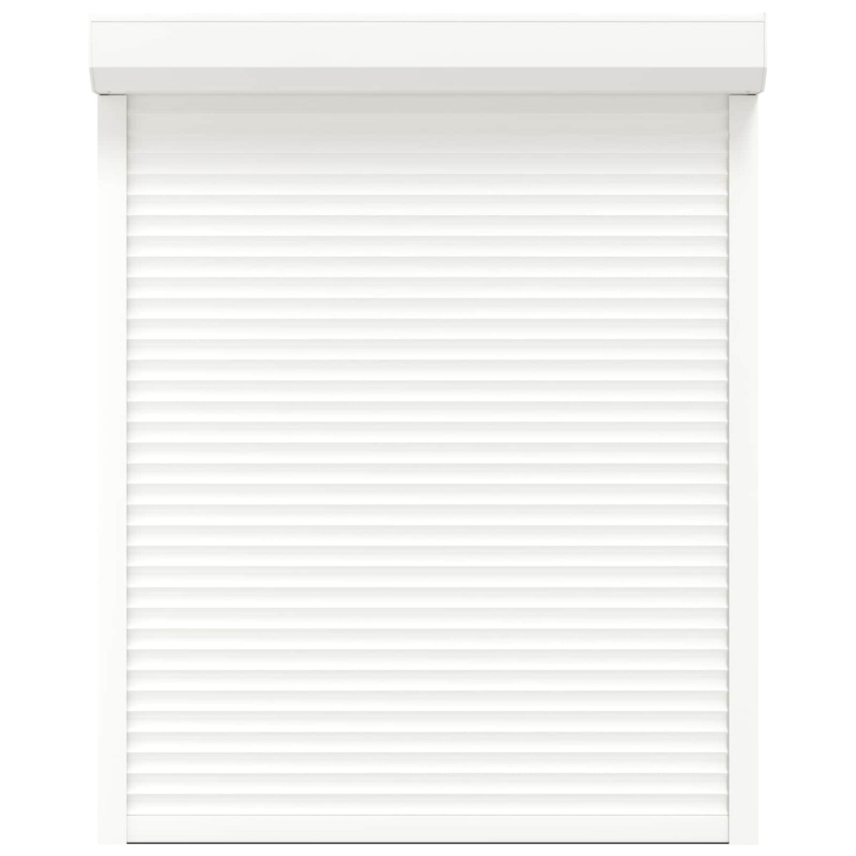 Rullegardin Hvid 120 x 150 cm Aluminium og Polyurethan