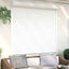 Rullegardin Hvid 160 x 150 cm Aluminium og Polyurethan