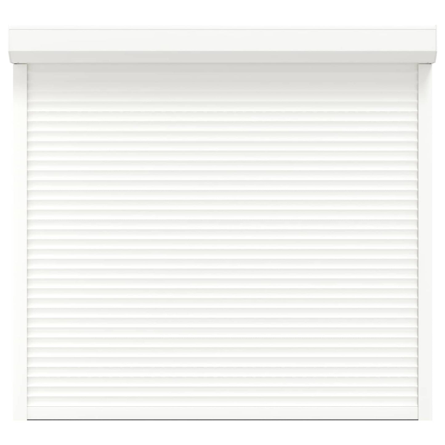Rullegardin Hvid 160 x 150 cm Aluminium og Polyurethan