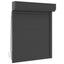 Rullegardin Antracit 80 x 100 cm Aluminium og Polyurethan