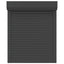 Rullegardin Antracit 80 x 100 cm Aluminium og Polyurethan
