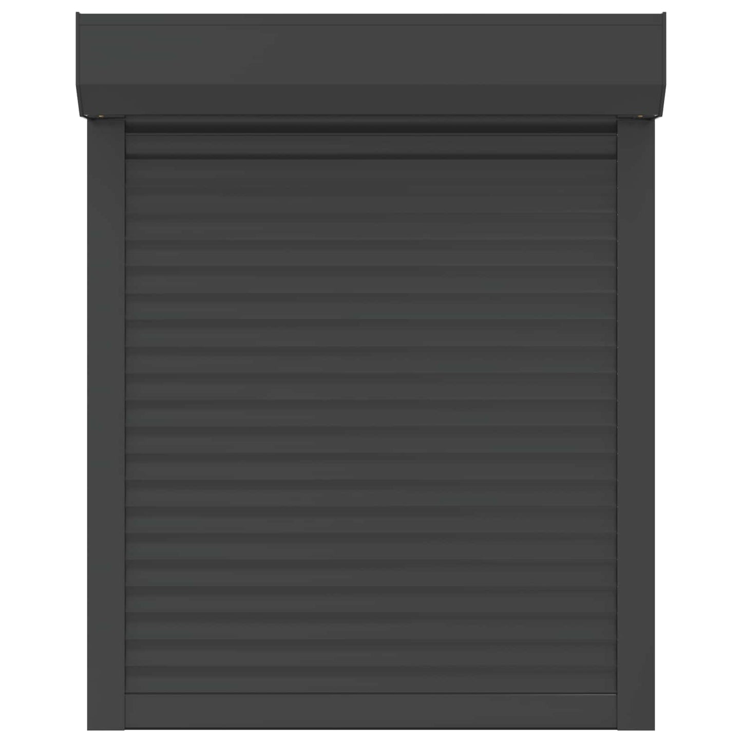 Rullegardin Antracit 80 x 100 cm Aluminium og Polyurethan