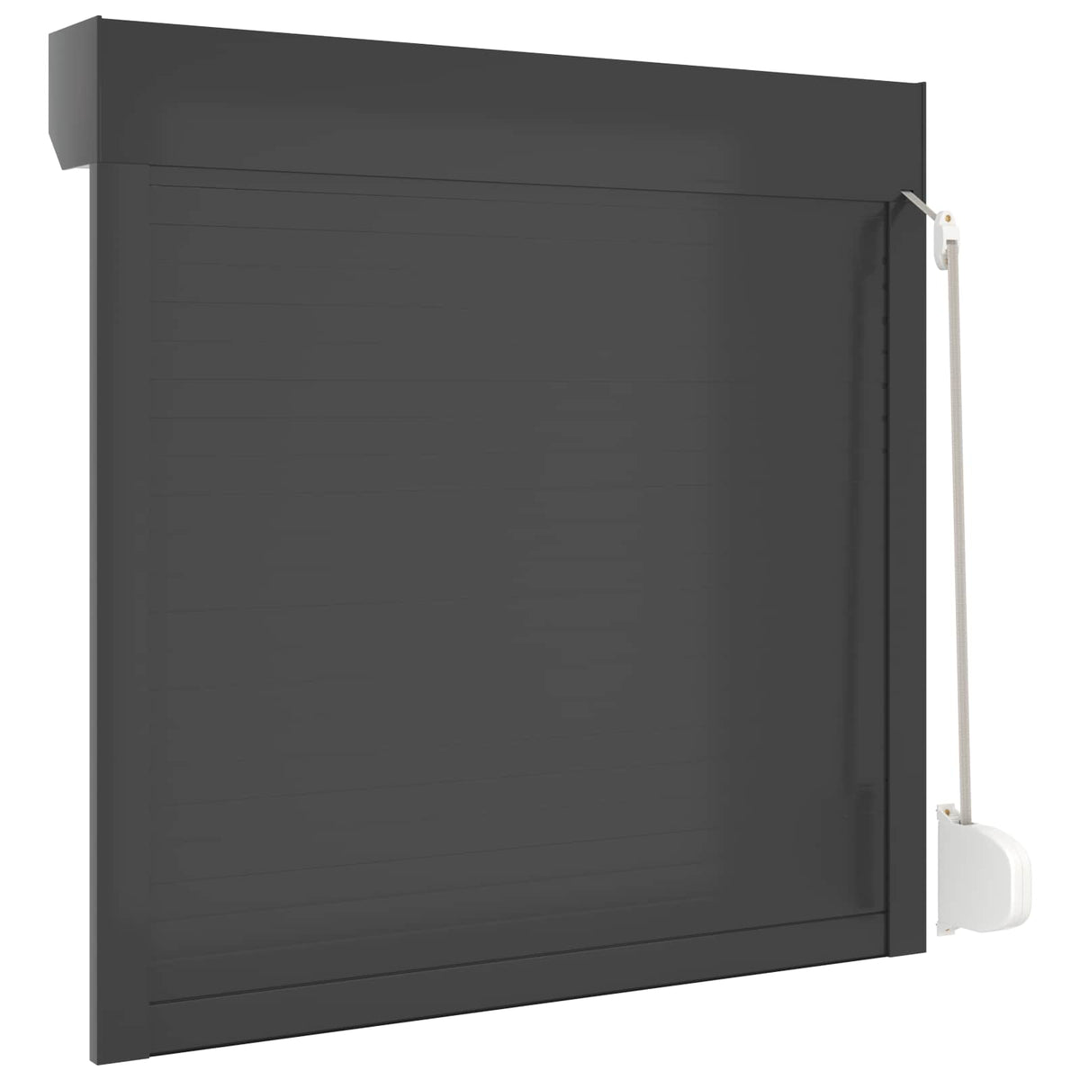 Rullegardin Antracit 100 x 100 cm Aluminium og Polyurethan