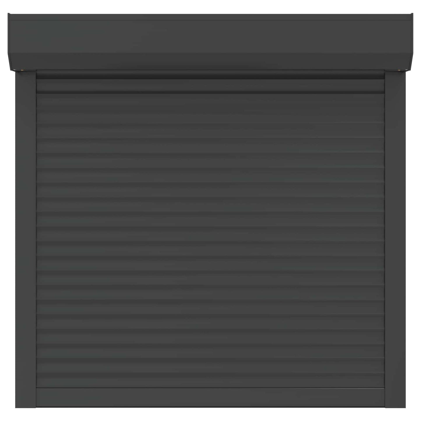 Rullegardin Antracit 100 x 100 cm Aluminium og Polyurethan