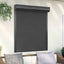 Rullegardin Antracit 110 x 130 cm Aluminium og Polyurethan