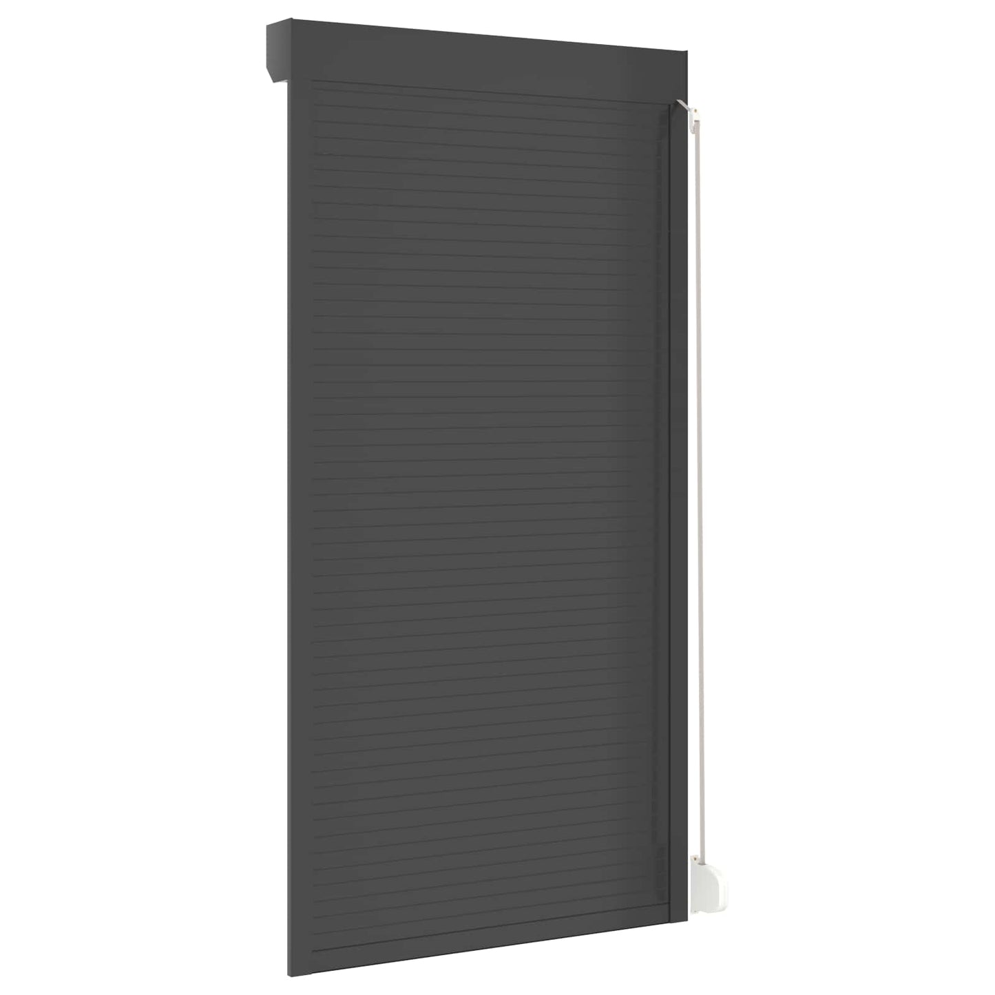 Rullegardin Antracit 110 x 220 cm Aluminium og Polyurethan