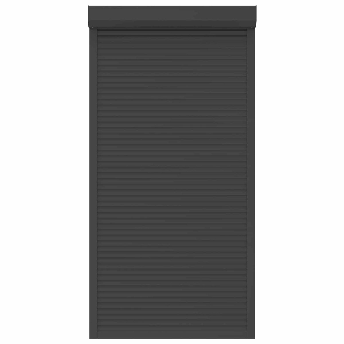 Rullegardin Antracit 110 x 220 cm Aluminium og Polyurethan