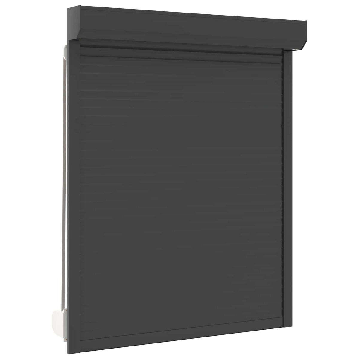 Rullegardin Antracit 120 x 150 cm Aluminium og Polyurethan