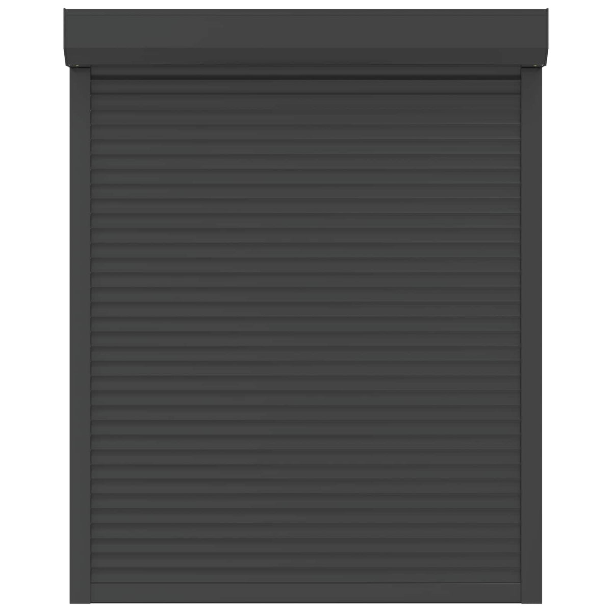 Rullegardin Antracit 120 x 150 cm Aluminium og Polyurethan