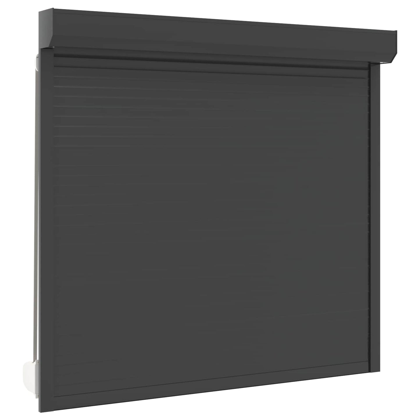 Rullegardin Antracit 160 x 150 cm Aluminium og Polyurethan