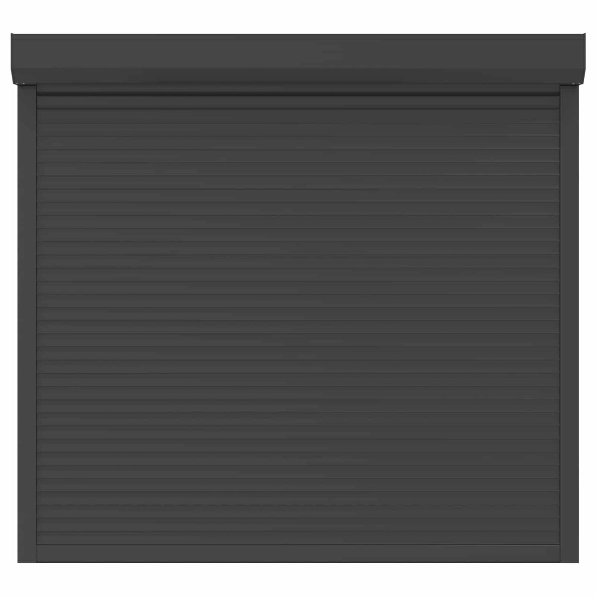 Rullegardin Antracit 160 x 150 cm Aluminium og Polyurethan